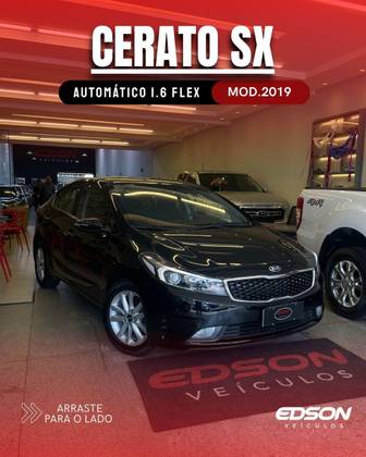 KIA CERATO 1.6 SX 16V FLEX 4P AUTOMÁTICO KIA CERATO 1.6 SX 16V FLEX 4P AUTOMÁTICO
